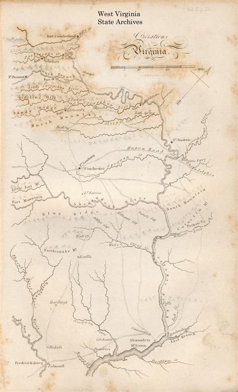 French And Indian War Map Operations In Virginia