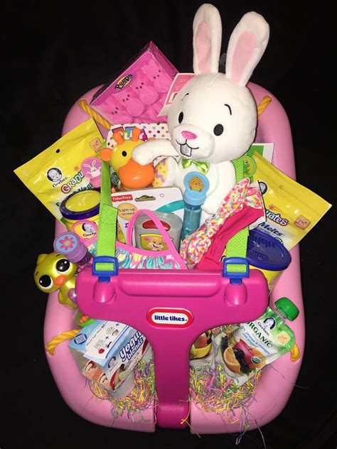 See more ideas about easter, baby gifts, easter fun. Baby Girl First Easter Basket #cutebabyshowerideas | Baby ...