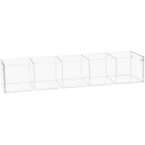 5 Pedestal Acrylic Display Stands