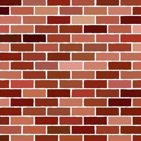 Brick Wall Vector Illustration Background Texture Pattern For Continuous In Brick Brick