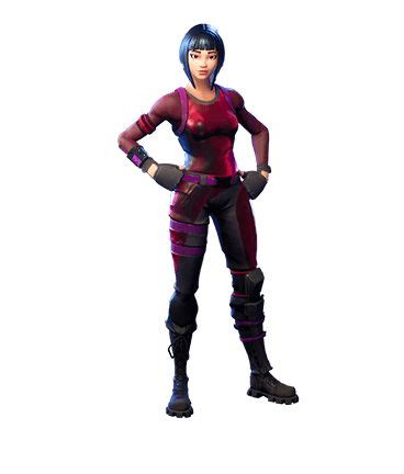 Pink ghoul trooper fortnite emote showcaseall my fortnite dances & emotes! Brilliant Striker - Fortnite Skin - Purple Short Haired ...