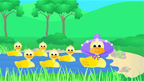 Best Five Little Ducks Nursery Rhyme Youtube