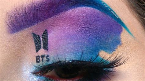 Fan Creates Eye Makeup Looks Inspired By Bts Teen Vogue