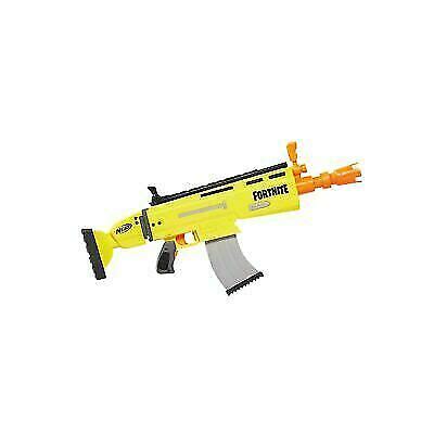 Here's a list of all the fortnite nerf guns currently available to purchase. Nerf Fortnite AR-L Elite Dart Blaster GOLD SCAR - FREE ...