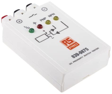 Rs Pro Rs Pro Sensor Tester For Proximity Switch 18 V Dc 35 Ma 839