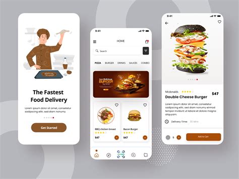 Food Delivery App Ui Design Ecommerce Food App Uplabs