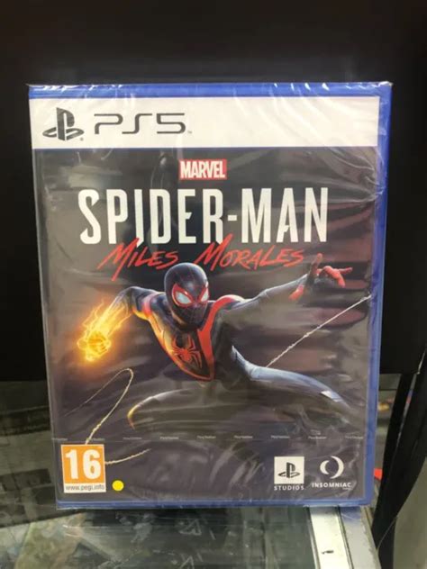 Marvels Spider Man Miles Morales Playstation 5 Ps5 Brand New Eur