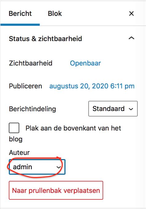 Hoe Kun Je De Auteur Van Een Wordpress Bericht Veranderen