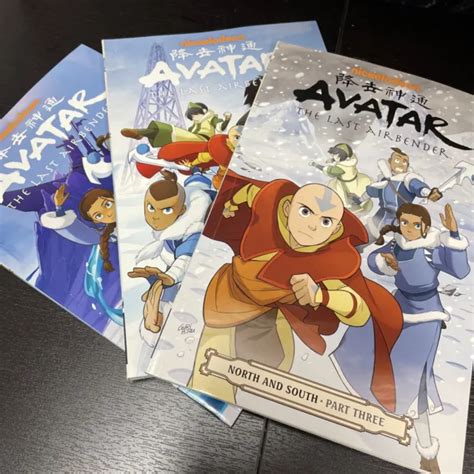 Nickelodeon Avatar The Last Airbender North And South Set Picclick