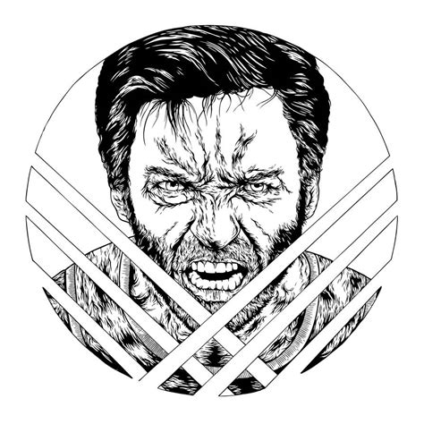Wolverine Pen Drawing By Aaronkingillustrator On Deviantart