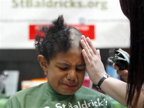 Shaving Heads Raising Money For St Baldricks In St Charles