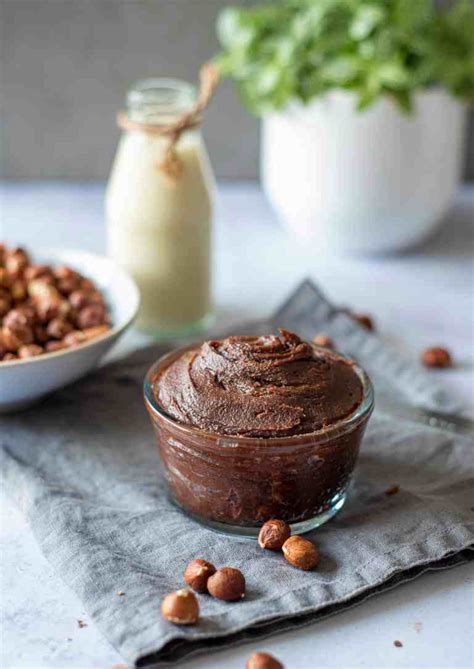 Healthy Homemade Nutella Recipe Vegan And 4 Ingredients Only