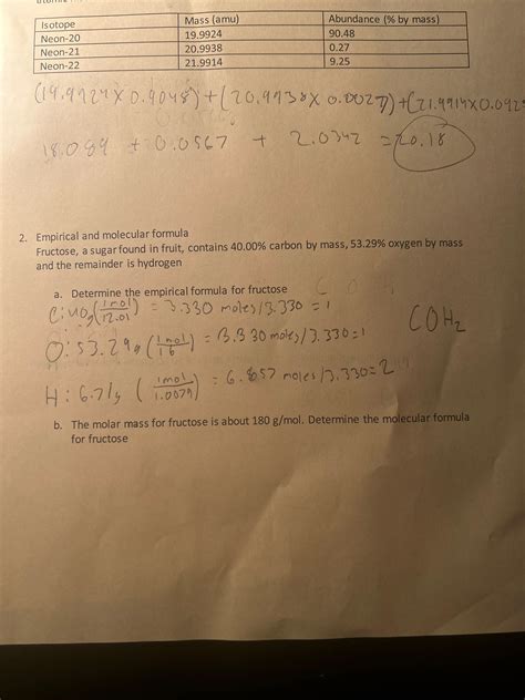 [Chemistry]. I’m pretty sure I did part a right. How do I do part b