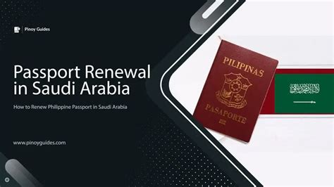 Renewing Your Philippine Passport In Saudi Arabia