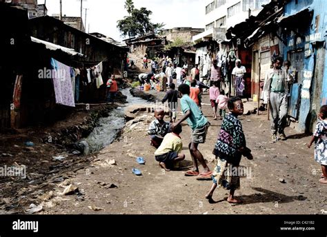 Mathare Slums Nairobi Kenya