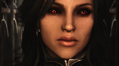 Bvfe Better Vampire Fangs And Eyes At Skyrim Nexus Mods And Community