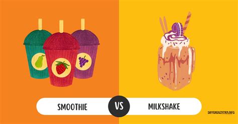 Differenza Tra Smoothie E Milkshake Ingredienti Consumo