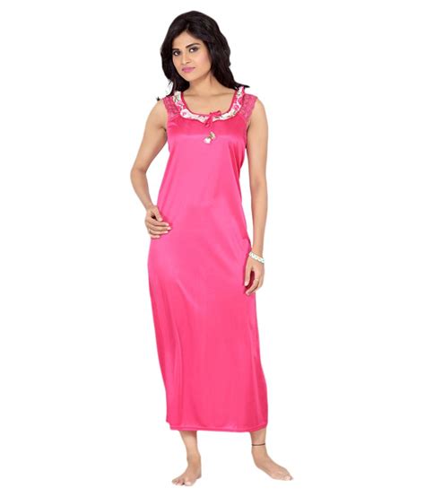 Buy Go Glam Satin Nighty And Night Gowns Online At Best Prices In India Snapdeal