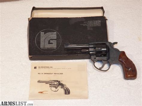 Armslist For Sale Vintage 22 Lr Pistol 6 Round Rg 14 Swingout Revolver