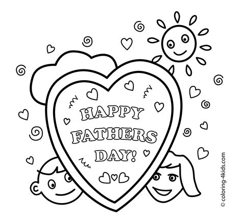 15 Printable Fathers Day Coloring Pages Holiday Vault