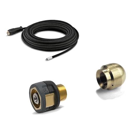 La matière peut être chimique (acide, basique furet déboucheur de canalisations d. Kit Canalisation Pro 11.5m Karcher - Fournitures Industrielles