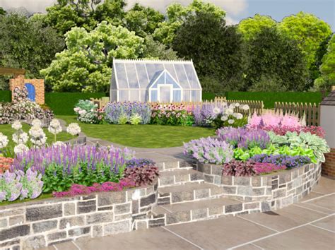 3d Garden Design Visuals Bel Grierson Garden Designer And Plantswoman