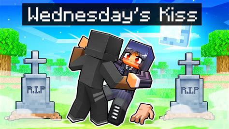 Wednesdays First Kiss In Minecraft Youtube
