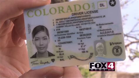 Colorado Drivers License Previous Type N Cement Centralrutor