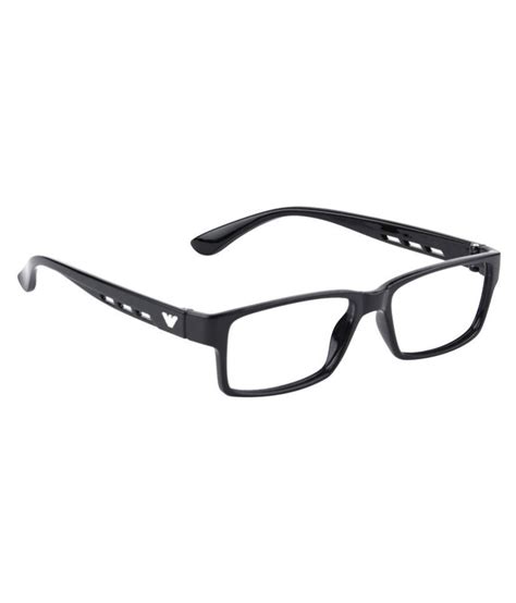 Aaarav Black Rectangle Spectacle Frame Teen2 Buy Aaarav Black