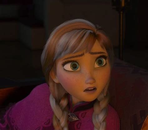 I Actually Think Annas Hair Looks Really Pretty Like That Frozen Princess Princess Anna Cute