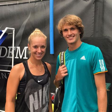 The two have been on very different career paths. Two of Germany's best, Sabine Lisicki and Alexander Zverev ...