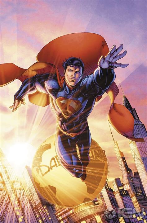 Superman New 52 Textless Cover Superman Comic Superman Art