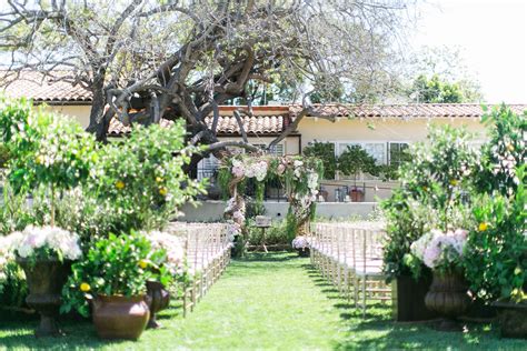 Alfresco Garden Wedding In Rancho Santa Fe
