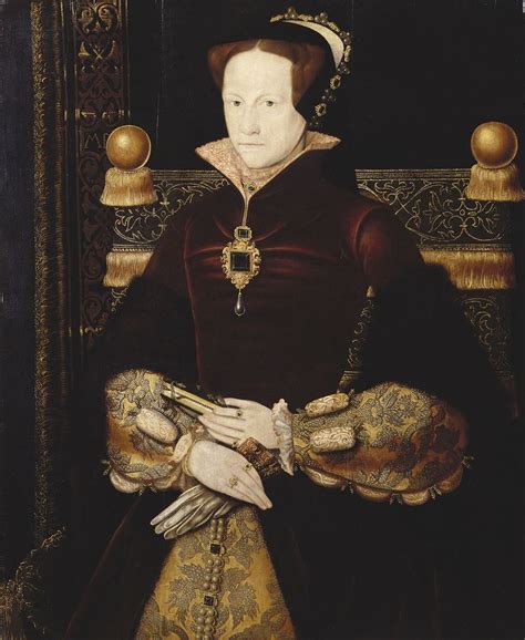 Mary I 1516 58 C1570 After Antonis Moroil On Panel933 X 759