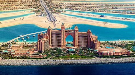 Palm Jumeirah Is A Well Developed Island That Resembles The Shape Of A