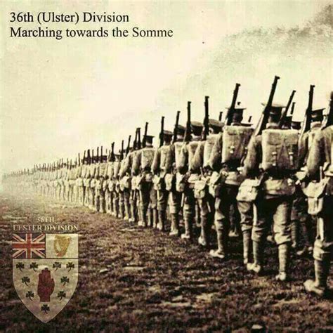 36th Ulster Division Battle Of The Somme Irish History Ulster