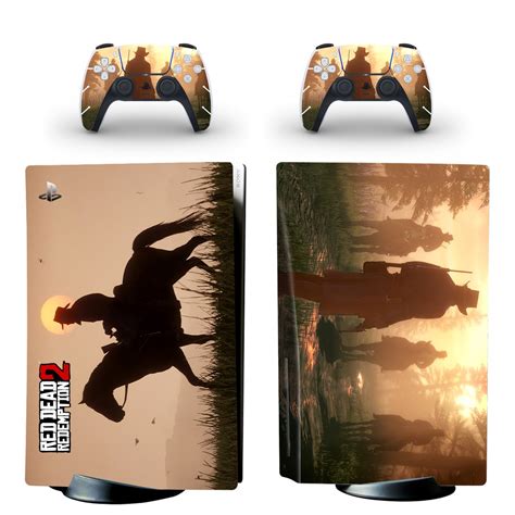 Red Dead Redemption 2 Ps5 Skin Sticker For Playstation 5 And