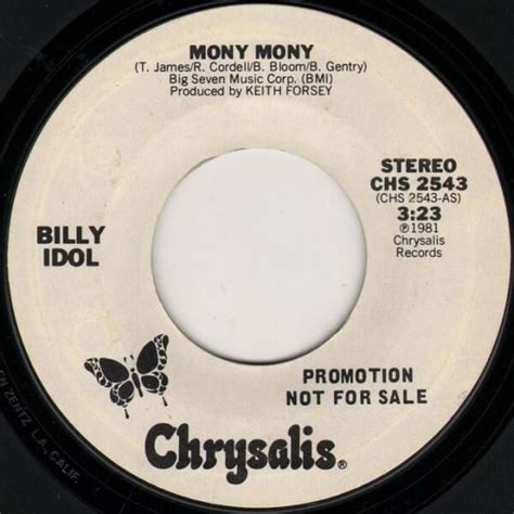 Billy Idol Mony Mony Lyrics Genius Lyrics