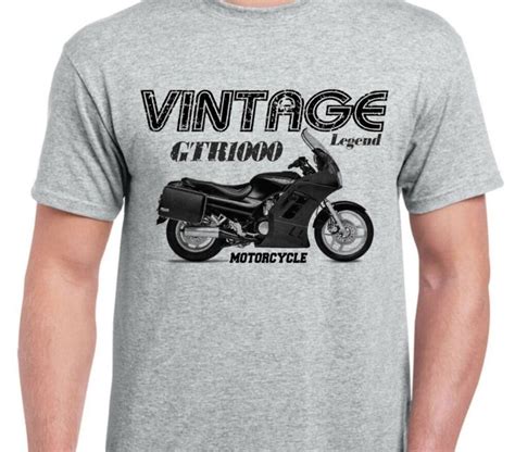 Kawasaki Gtr1000 91 Inspired Vintage Motorcycle Classic Bike Shirt