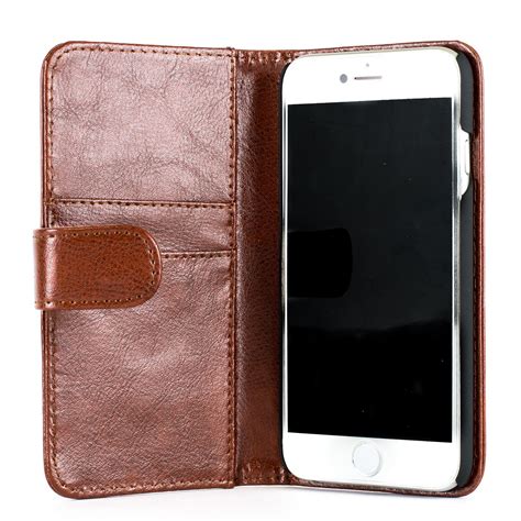 Snakehive Apple Iphone 6 6s Genuine Classic Leather Wallet Case W