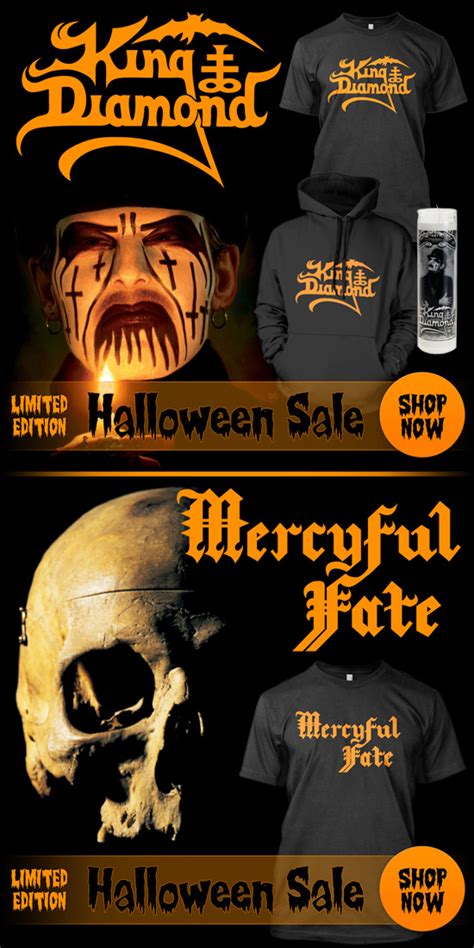 King Diamond Mercyful Fate Halloween Sale Metal Blade Records