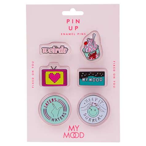 My Mood Pin Up Enamel Pins Fixed On You My Mood Beauty Brand Launch