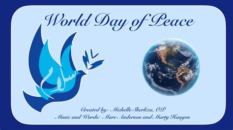 World Day Of Peace January 1 2021 Youtube