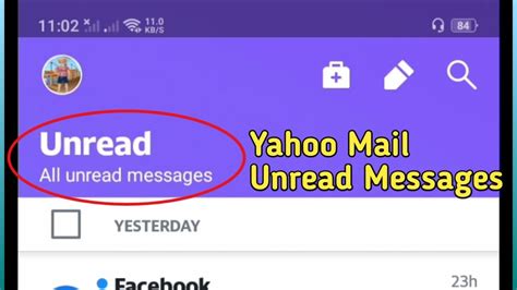 How To Find Unread Messages On Yahoo Mail Yahoo Mail Tutorial Youtube
