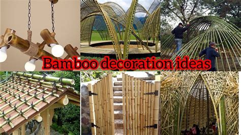 200 Bamboo Decoration Ideas Youtube