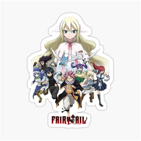 Fairy Tail Stickers Redbubble