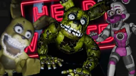 Springtrap Is Crawling In The Vents To Get Me Five Nights At
