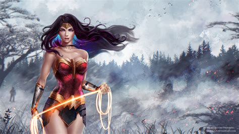 Prywinko Art Wonder Woman