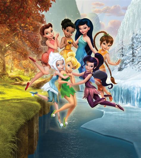 Wall Mural Wallpaper Disney Tinkerbell And Friends Fairies Fairy Photo