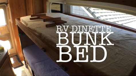 Bunk beds are an excellent idea to save space in your rv. DIY RV Bunk Bed Conversion - YouTube